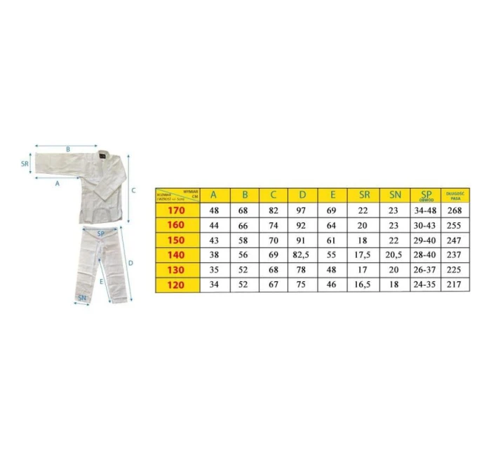 KIMONO ENERO JUDO AIKIDO 130CM MODRÉ KIMONO ENERO JUDO AIKIDO 130CM MODRÉ