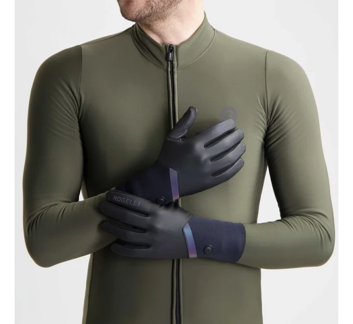 Zimné rukavice Rogelli DISTANCE black S