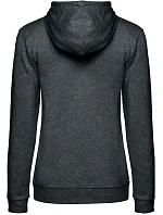 B&C #Hoodie /women Dámska mikina s kapucňou 01.W04W heather asphalt