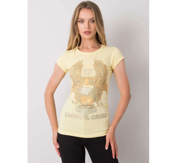 Tričko EM TS ES 21 533.16 svetlo žltá