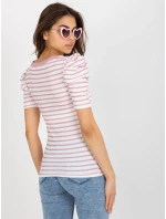 Blúzka FN BZ 4591.06P bielo-ružová