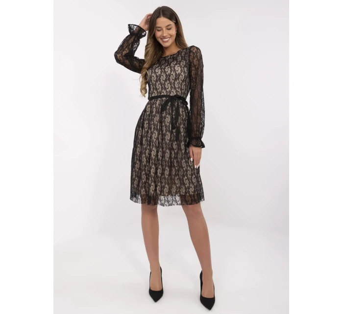 Šaty LK SK model 20975948 černé - FPrice Šaty LK SK model 20975948 černé - FPrice