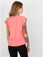 T shirt RV TS model 21863372 brzoskwiniowy - FPrice