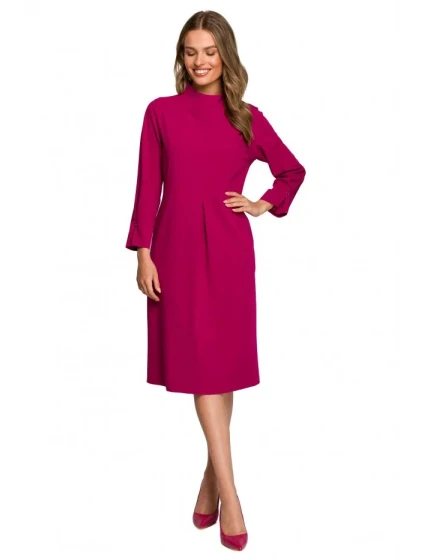 Dámske šaty S318 Slivková - Stylove Dámske šaty S318 Slivková - Stylove