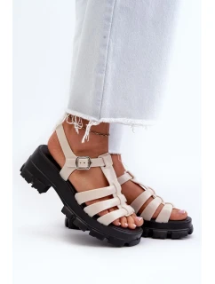 Sandále model 198044 Krok vo veľkom štýle