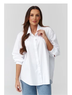 Košeľa s dlhým rukávom model 224103 Makadamia