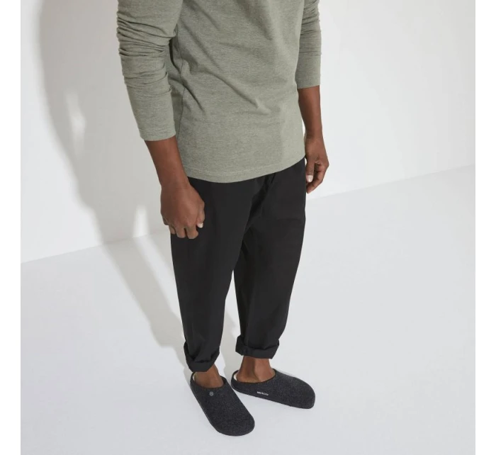 zateplené pantofle  Anthracite z vlněné regular wide model 21351024 - Birkenstock