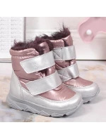 Nepromokavé sněhule s membránou na suchý zip Jr model 17829297 - Kornecki Nepromokavé sněhule s membránou na suchý zip Jr model 17829297 - Kornecki