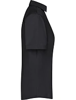 JN Popelínová business halenka s krátkým rukávem 02.0 black model 22487575 - Daiber JN Popelínová business halenka s krátkým rukávem 02.0 black model 22487575 - Daiber