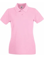 Fruit of the Loom Lady-Fit Premium Polo Dámske piqué polo 16.3030 svetloružové Fruit of the Loom Lady-Fit Premium Polo Dámske piqué polo 16.3030 svetloružové