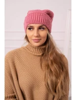 Dámska čiapka Ingrid K371 tmavo ružová Dámska čiapka Ingrid K371 tmavo ružová