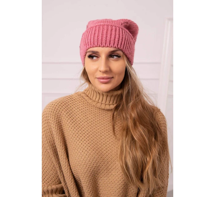 Dámska čiapka Ingrid K371 tmavo ružová Dámska čiapka Ingrid K371 tmavo ružová