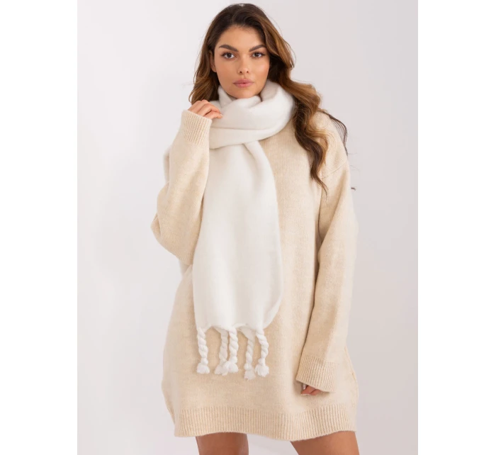 Szalik AT SZ model 19341648 ecru - FPrice Szalik AT SZ model 19341648 ecru - FPrice