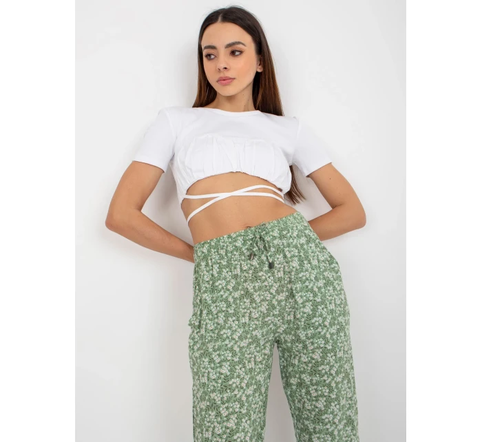 Spodnie model 18622319 pistacjowy - FPrice