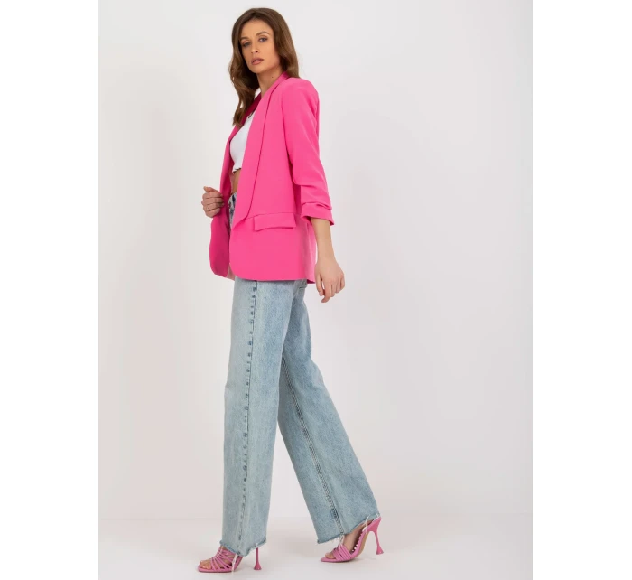 DHJ MA 7684 bunda.15P tmavo ružová DHJ MA 7684 bunda.15P tmavo ružová