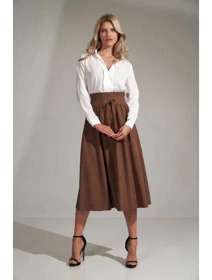 Sukňa M722 hnedá - Figl