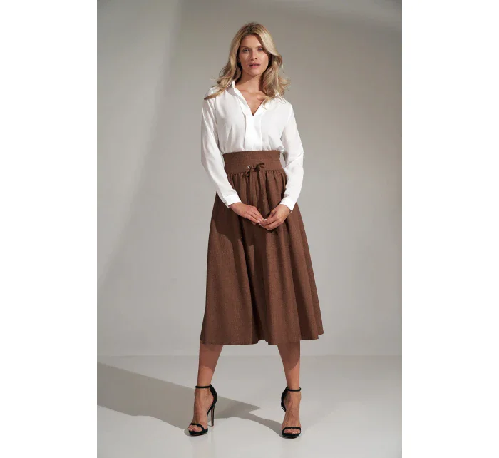 Sukňa M722 hnedá - Figl