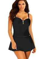 Dámske jednodielne plavky Gold 10 8900CH1 19 Black - SELF