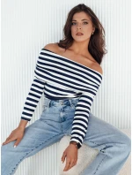 Bielo-modrá blúzka CLIERS FashionStreet RY2376