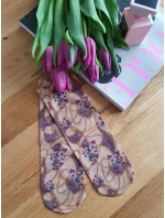 Dámske vzorované ponožky Magnetism lycra 20 den