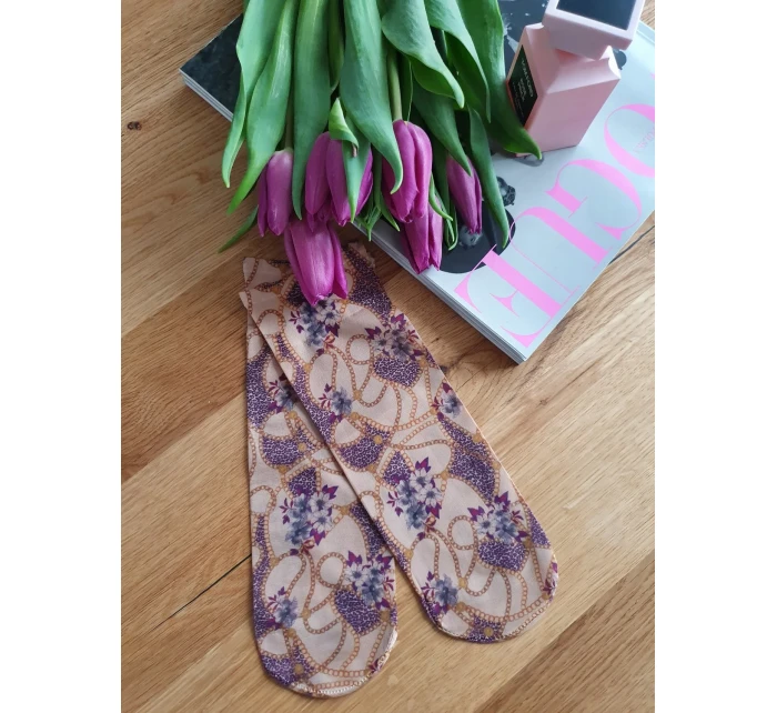 Dámske vzorované ponožky Magnetism lycra 20 den