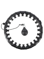 HMS HHW01 obruč s výstupkami a závažiami čierna HMS HHW01 obruč s výstupkami a závažiami čierna