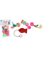 SÚPRAVA 6 KS HRAČIEK PRE MAČKY