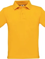 B&C Safran /kids Detské polo tričko z piké 01.0486 gold