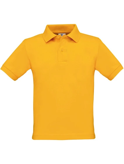 B&C Safran /kids Detské polo tričko z piké 01.0486 gold B&C Safran /kids Detské polo tričko z piké 01.0486 gold
