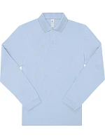 B&C My Polo 180 LSL Piqué polo s dlouhým rukávem model 22484462 blush blue B&C My Polo 180 LSL Piqué polo s dlouhým rukávem model 22484462 blush blue