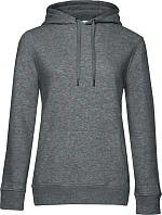 B&C QUEEN Hooded_° Dámská mikina s kapucí model 22528398 heather mid grey B&C QUEEN Hooded_° Dámská mikina s kapucí model 22528398 heather mid grey