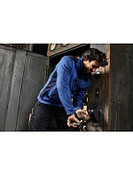 JN Pánská pracovní fleece bunda 1/2 zip Strong 02.0 royal model 22492889 - Daiber JN Pánská pracovní fleece bunda 1/2 zip Strong 02.0 royal model 22492889 - Daiber