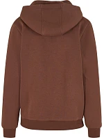 BY 289 Dámská oversize mikina s kapucí "Fluffy" model 22451620 chocolate brown - Build your Brand BY 289 Dámská oversize mikina s kapucí "Fluffy" model 22451620 chocolate brown - Build your Brand