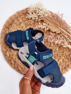 Dětské sandály Na suchý zip Big Star model 21651435 modré - Big Star Shoes