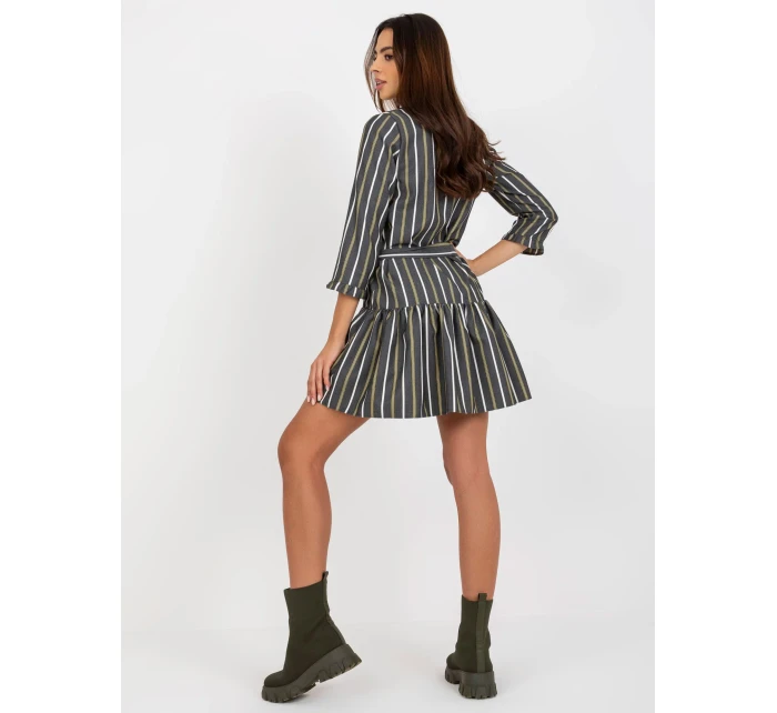 Dámske šaty LK SK 507973 tmavo šedá Dámske šaty LK SK 507973 tmavo šedá