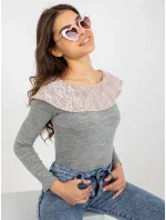 Jumper LK SW  světle růžová model 20742298 - FPrice