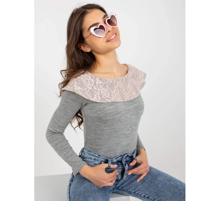 Jumper LK SW  světle růžová model 20742298 - FPrice