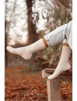 Dámske vlnené ponožky - ecru Dámske vlnené ponožky - ecru