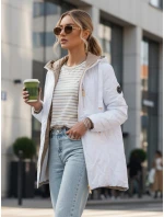 Dámská prošívaná přechodová bunda bílá Dstreet model 21996006 - FashionStreet