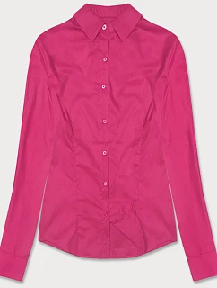 Klasická růžová dámská košile model 18302300 - J.STYLE