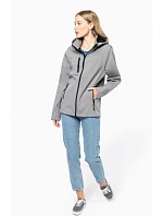 K 422 Unisex 3vrstvá softshellová bunda s kapucí model 22509047 navy - Kariban