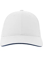 Liberty 6 panelová baseballová kšiltovka white/navy model 22411123 - Atlantis Headwear Liberty 6 panelová baseballová kšiltovka white/navy model 22411123 - Atlantis Headwear