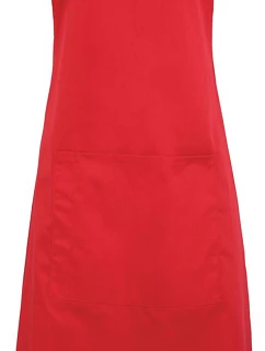 PR 154 Zástěra s laclem a kapsou na břiše "Colours" 39.0154 model 22465194 red - Premier