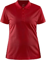 Craft Corporate CORE Unify Polo Shirt W Dámske športové polo tričko 81.9139 jasne červená Craft Corporate CORE Unify Polo Shirt W Dámske športové polo tričko 81.9139 jasne červená