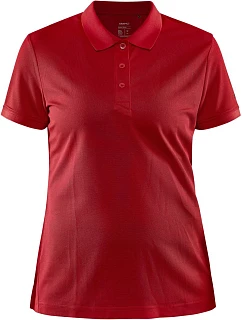 Craft Corporate CORE Unify Polo Shirt W Dámske športové polo tričko 81.9139 jasne červená