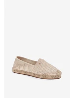 Dámské espadrilky model 22094851 světle béžové - Wrangler