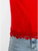 Blúzka LK BZ 506786.58P červená