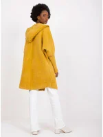 Dámsky kabát MBM PL 1518.95P tmavo žltý