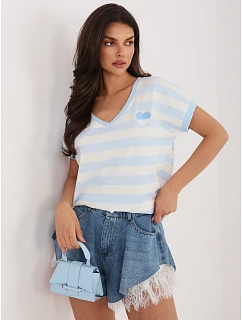 Blúzka RV BZ A1253.07 svetlo modrá