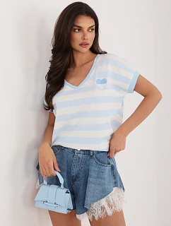 Blúzka RV BZ A1253.07 svetlo modrá